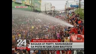 Basaan at party, nangibabaw sa pista ni San Juan Bautista