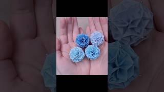 折り紙小さくて可愛いくす玉の作り方｜origami kusudama｜AyaWangPaper