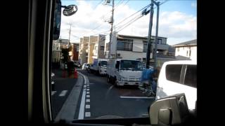 京王バス すぎ丸 【前面展望】 さくら路線 下高井戸駅⇒浜田山駅