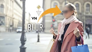 How to Blur Moving Face in vn video editor