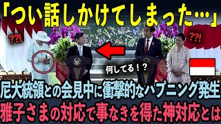 日本メディアは報道しないインドネシア訪問で前代未聞のハプニングに雅子様の対応に世界中が驚愕！？【海外の反応】