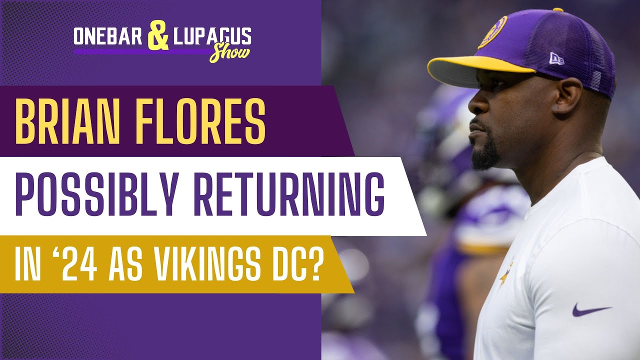 Could Brian Flores ACTUALLY Return As Vikings Defensive Coordinator ...