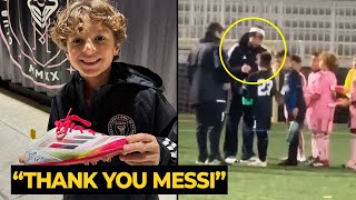 The young fans who got MESSI autograph thank him on social media | Football News Today