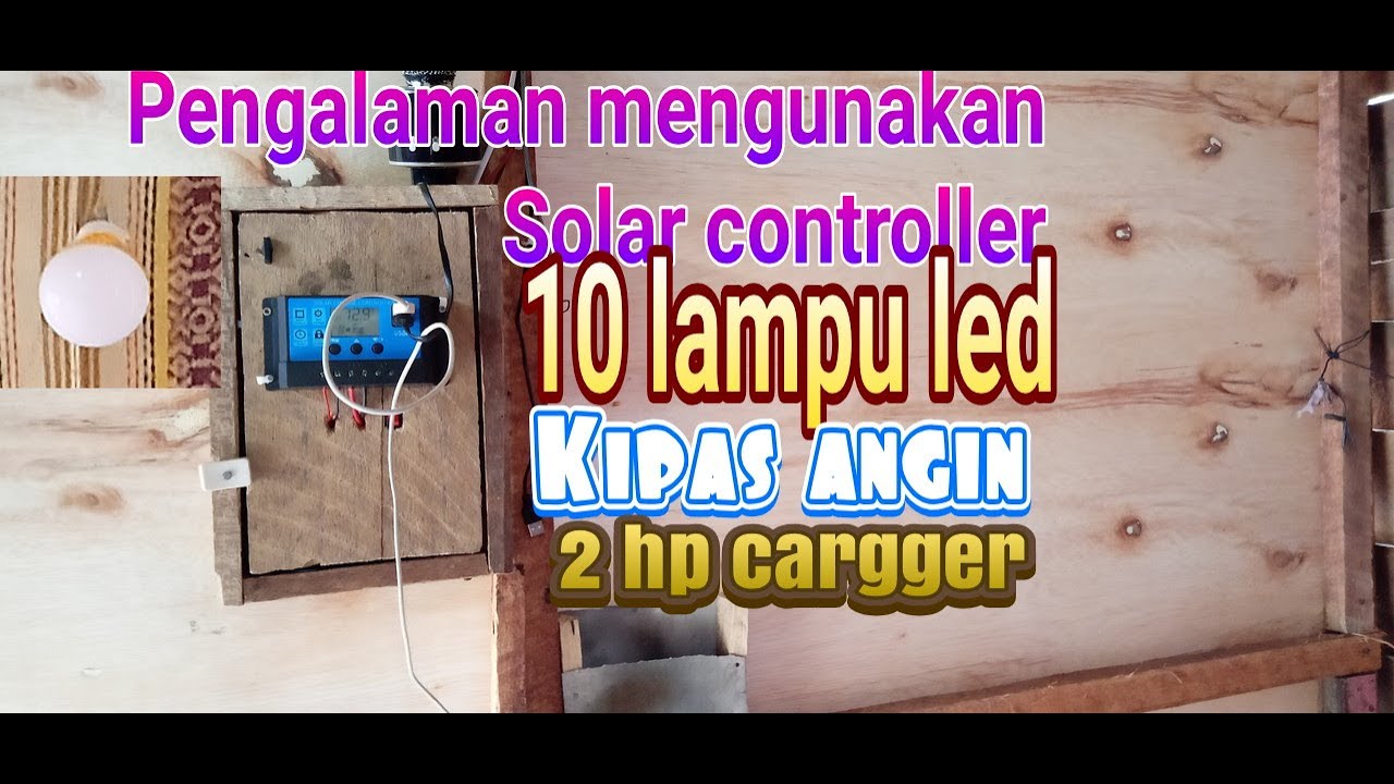 Cara Pasang Solar Panel Sederhana - YouTube