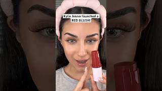 Kylie Jenner launched a RED BLUSH!