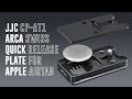 JJC CP-AT1 Arca Swiss Quick Release Plate for Apple AirTag