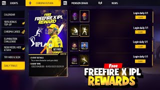 FREE FIRE × IPL COLLABORATION | FREE FIRE NEW UPDATE |