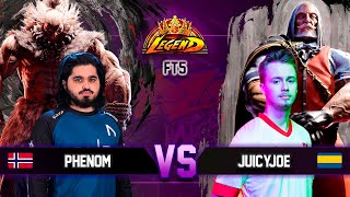 PHENOM (Akuma) vs JUICYJOE (Jp) - High Level Replays -  SF6