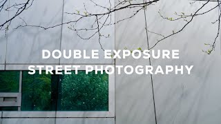 Double Exposure Street Photography Challenge w/ the FUJI X100V \u0026 XE4 !