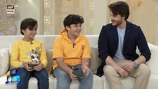 Meet Your Favorite Ahsan Khan with his children | #shanesuhoor