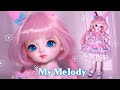 💕MyMelody💕 치카비 26cm 구체관절인형 세라를 귀여운 마이멜로디로 꾸미기 / 딩가의 회전목마 (DINGA)