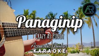 Panaginip by Crazy As Pinoy (Lyrics) | Acoustic Guitar Karaoke | TZ Audio Stellar X3