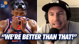 JJ Redick GOES OFF On People Questioning Joel Embiid's Effort In The Playoffs
