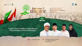 🔴 (LIVE) Pembukaan Rapat Kerja Nasional V Lesbumi NU 2022