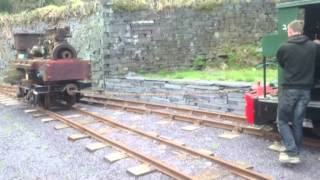 Fly shunting at the Penrhyn railway