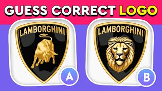 Guess the Correct Car LOGO 🚘✅ Ultimate Car Challenge - Easy, Medium, Hard Levels