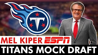 Mel Kiper’s 2024 NFL Mock Draft: Tennessee Titans 1st-Round-Pick Options | Titans Draft Rumors