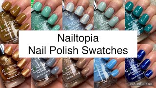 Nailtopia Nail Polish Swatches | Amanda Alexander