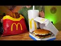 巨大マクドナルドメニュー フィレオフィッシュバーガー フライドポテト コカ・コーラを作ってみた