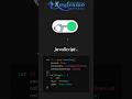 Build Robot Toggle in HTML CSS and JavaScript