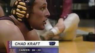 Iowa Wrestling vs Minnesota 1999 NCAA Wrestling dual - 157 Chad Kraft Heidt 165 Holiday 174 McMahan