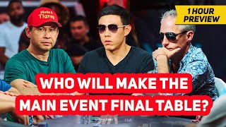 WSOP Main Event Day 7 with Damian Salas, Kenny Tran & Brian Kim | 1-hour preview