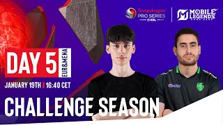 Mobile Legends: Bang Bang Challenge Season Day 5 | Season 6 | EUR \u0026 MENA