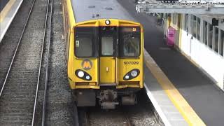 Merseyrail Trains at Moreton & Leasowe in 2019