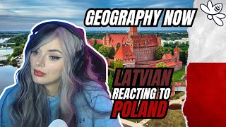 Reacting to Geography Now!  POLAND | Girl React