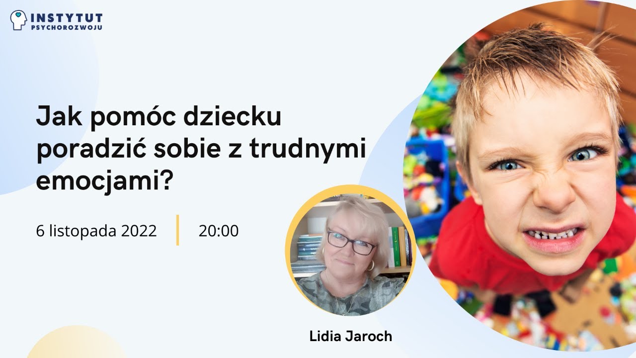 JAK POMÓC DZIECKU PORADZIĆ SOBIE Z TRUDNYMI EMOCJAMI? - YouTube