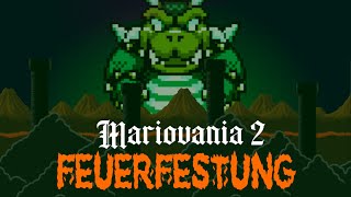 Mariovania 2: Feuerfestung (100% longplay, uncut) | Super Mario Construct level created by me