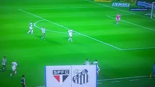 São Paulo x Santos (pênalti  claríssimo)