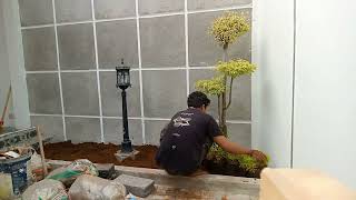 cara membuat taman minimalis ukuran3x1 budget murah