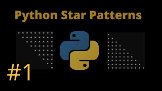 Python 3 Star Pyramid Patterns #incresing #decreasing #1