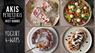 4 Ideas for Yogurt Recipes | Akis Petretzikis