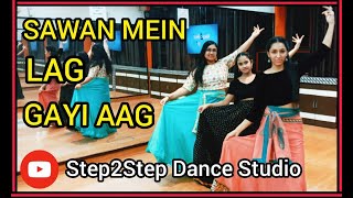 Sawan Mein Lag Gayi Aag | Wedding Dance | Easy Steps For Girls | Choreography Step2Step Dance Studio