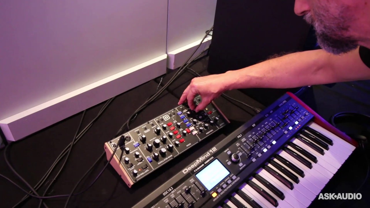 Behringer MiniMoog Model D Hands-On Sound Demo At Superbooth 2017 - YouTube