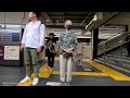 【4k60】 osaka umeda to karasuma hankyu kyoto line grond level only