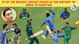 India vs Pakistan High Voltage Moments 👿 || India vs Pakistan Sledging Battles || Heat up Moments! 🔥