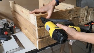 [Mini Tuto] Fabriquer des caisses en bois présentoir avec des palettes