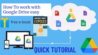 How To work with Google Drive|Quick Tutorial|Beginner's Guide|online storage