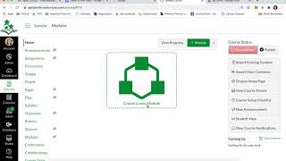 Canvas: Adding Content to your Canvas Course