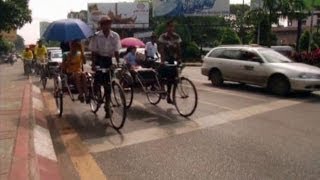 It's a Rough Ride for Myanmar's Rickshaw Drivers