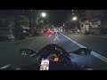 akrapovic pure sound 東京ナイトツーリング 2 tokyo night with cbr1000rr exhaust sound only