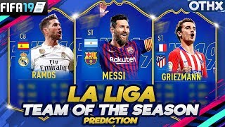 FIFA 19 | La Liga Team of the Season Prediction w/ Messi, Ramos, Griezmann | @Onnethox