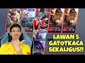 PANAS!! ALPHA FAUZAN VS 5 GATOTKACA BOCIL EPIC SEKALIGUS!!