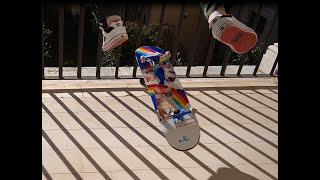 Skateboard Manovre Varie n.4 nollie pressure flip slide, pop shove it tail grab, bs 180 flip