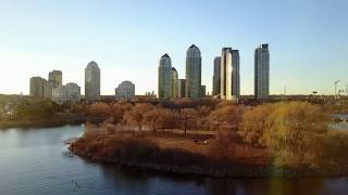 Toronto Lakeshore drone flight