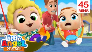 Nicht so hoch schaukeln! | Und viele Lieder mehr | Little Angel Deutsch - Kinderlieder