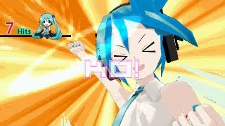 【MUGEN】初音ミク vs. 巡音ルカ(HD)